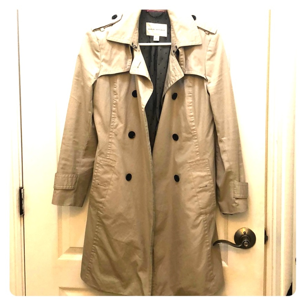 Banana republic beige trench coat SM